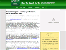 Tablet Screenshot of howtocountcards.org